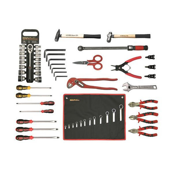 EGA Master Ega Master Mechanics Tool Set 53 Piece 