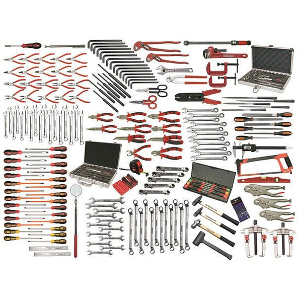 EGA Master Ega Master Industrial Maintenance Tool Set 284 Pieces 