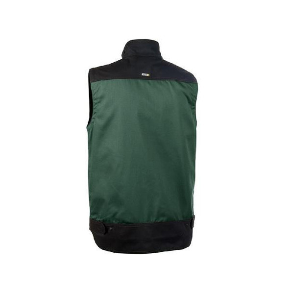 Dassy DASSY Faro 350077 Two-Tone Sleeveless Work Jacket Green/Black 