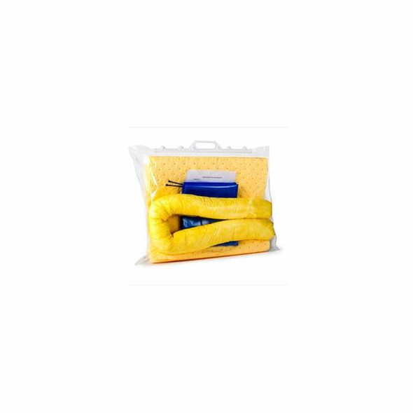 TSL Approved Spill Response Kits-15L Chemical Spill Kit Clip Top Bag 