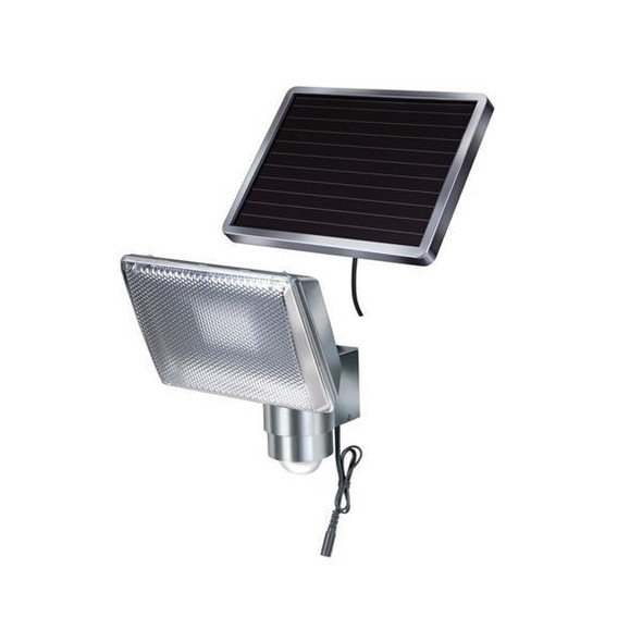  Brennenstuhl 1170840 Solar LED Spot SOL 80 ALU IP 44 with PIR sensor 