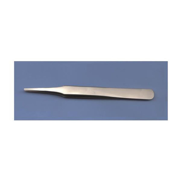 TSL Approved Tweezers 2A-SA Round Point, Flat Edges 