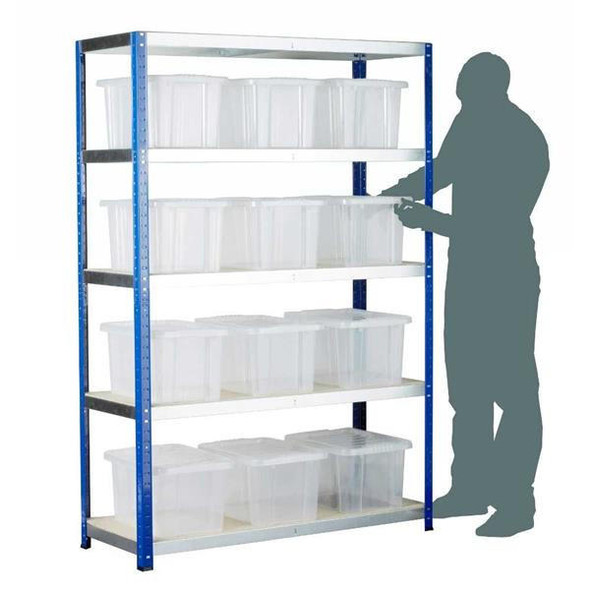 TSL Approved Eco-Rax Topbox Kit w/ 5 Shelves & Topbox Bins 