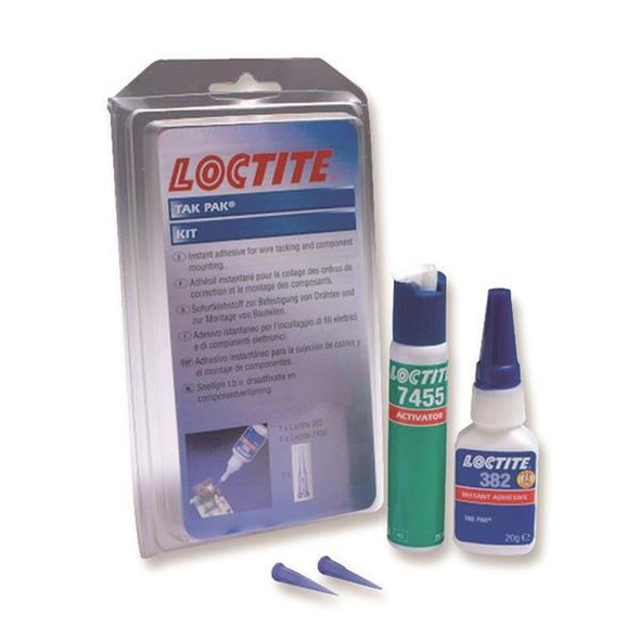 Loctite 382 Tak Pak Kit 