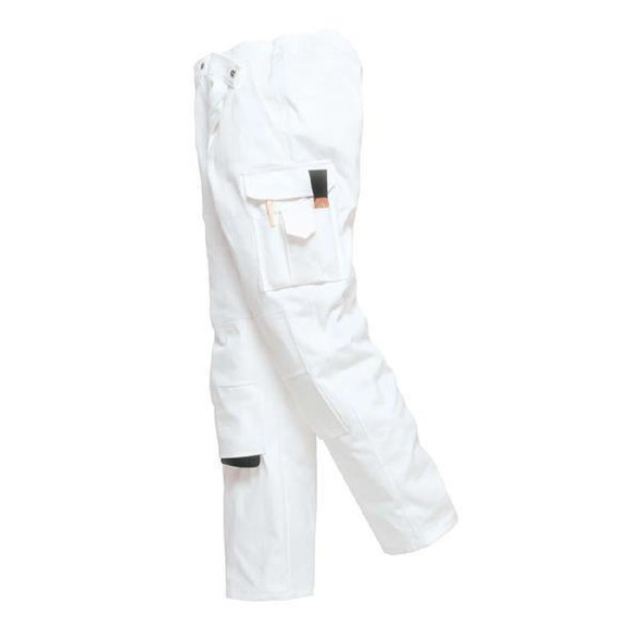 BLAKLADER WORKWEAR Trousers | 1089 White Painters 4-Way Stretch Trousers  with Kneepad Pockets