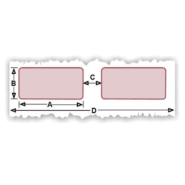 TSL Approved ILS Label, Metalized Polyester 