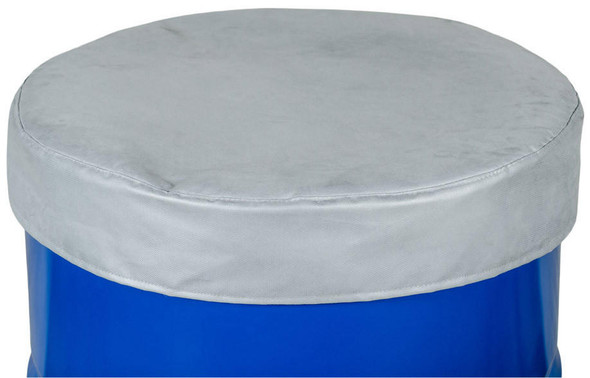 Kuhlmann Electro Heat Kuhlmann 15-1921A Insulation lid for 200L drum. Color: Silver., Passive, Ø600mm H100mm
 