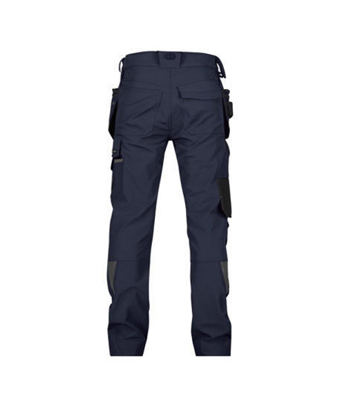 Dassy DASSY Matrix (201070) Work trousers with stretch multi-pockets and knee pockets Navy/Grey 