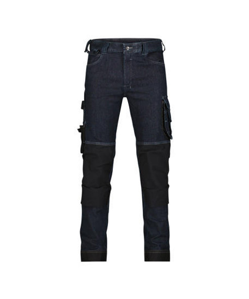 Dassy DASSY Kyoto (201084)Jeans with stretch with knee pockets Denim/Black 