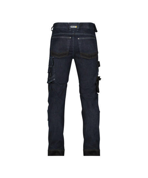 Dassy DASSY Kyoto (201084)Jeans with stretch with knee pockets Denim/Black 