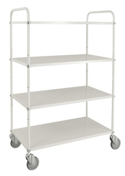  Kongamek Tray Trolley w/ 4 Shelves & Brakes 