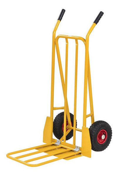  Kongamek KM104 Robust Luggage Sack Truck/Trolley w/ Pneumatic Castors 