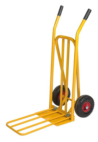  Kongamek KM106 Robust Luggage Sack Truck/Trolley w/ Pneumatic Castors & Foldable Load Area 