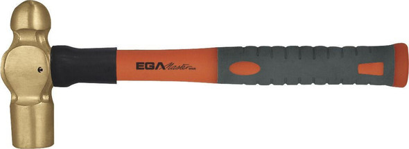 EGA Master Ball Pein  Hammer Fiberglass Handle Non Sparking Cu   EGA Master Ball Pein  Hammer Fiberglass Handle Non Sparking Cu