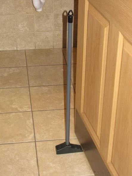 TSL Approved Duff Handle Doorstops with PVC Handle and Rubber Base 