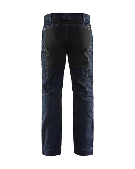 Blaklader Service trousers stretch Navy blue /Black   Blaklader Service trousers stretch Navy blue /Black