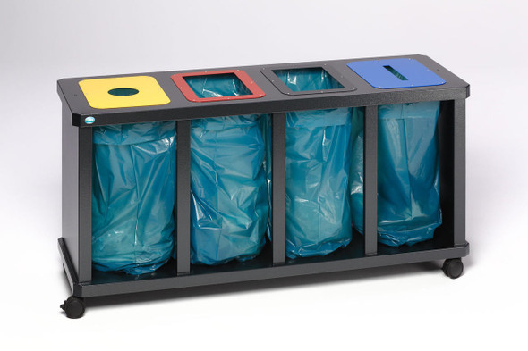  VAR Recyclables collection station "Tetris" as 3 or 4-fold 