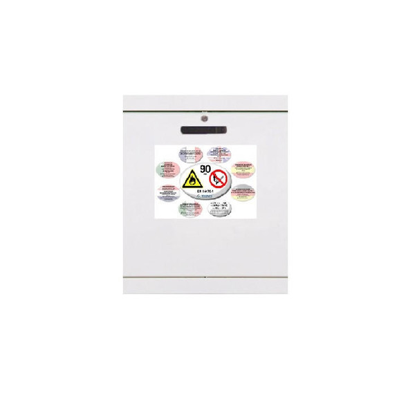 Ecosafe ECOSAFE Fire-proof safety cabinet 60 minutes under-bench 1 sliding door 30L 