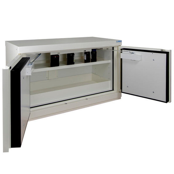 Ecosafe ECOSAFE Fire-proof safety cabinet 60 minutes under-bench 2 door equipped 