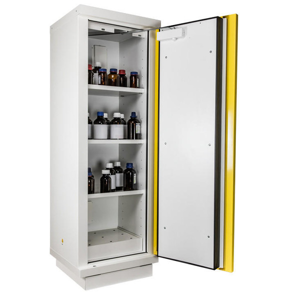 Ecosafe ECOSAFE Fire-proof safety cabinet 90 minutes tall 1 yellow door equipped 