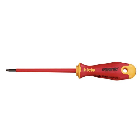  Felo 418 VDE ERGONIC Torx Screwdriver insulated 1000V 