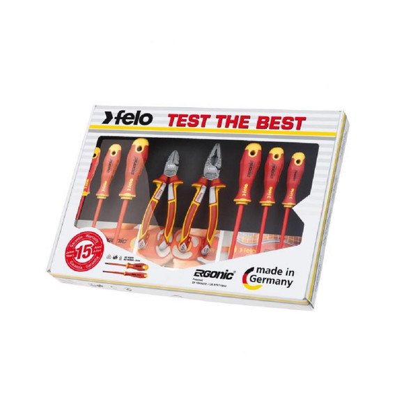  Felo 413 Tool Set 8 pieces ERGONIC VDE 