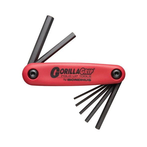  Bondhus Set 7 Hex GorillaGrip Fold-up Tools 1.5-6mm 