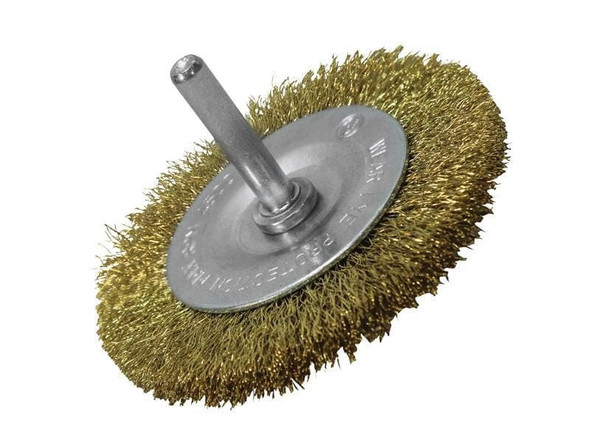 TSL Approved Wire Brush 75mm x 0.20 x 6mm Shank 