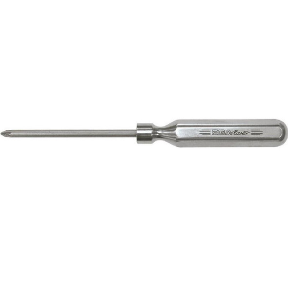  EGA Master Screwdriver Pozidriv Pz-0 X 60 Mm Stainless Steel Handle 