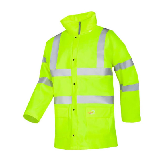  Sioen Tacana Hi-vis winter rain jacket, Hi-Vis Yellow 
