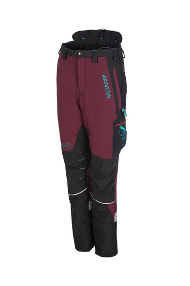  SIP Protection Canopy AIR-GO Donna womens trousers, Burgundy Red 