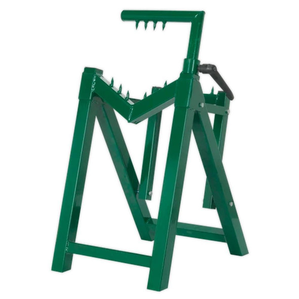 Sealey Heavy-Duty Log Stand Ø230mm Capacity 