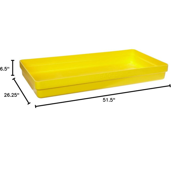 Eagle MFG Eagle 1631 Yellow Two Drum Budget Basin 
