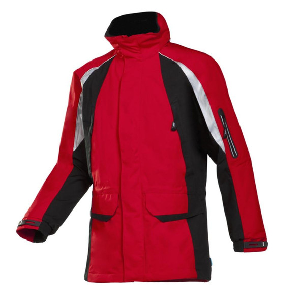  Sioen Tornhill Rain jacket Red/Black 