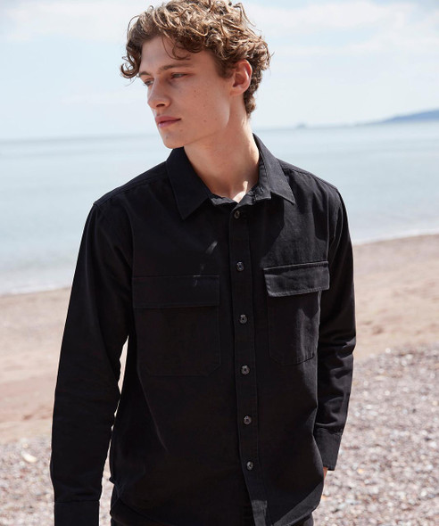 Front Row FR054 Drill Overshirt Unisex 