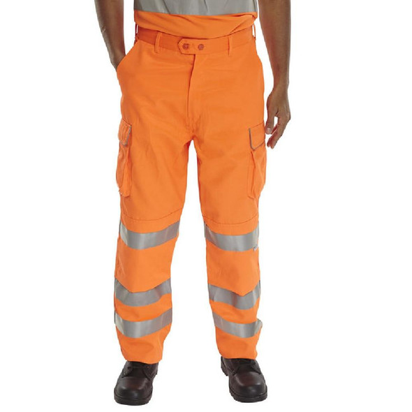 BeeSwift Rail Spec Trouser Orange BeeSwift Rail Spec Trouser Orange