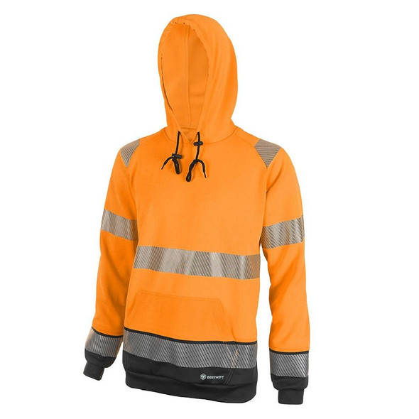 BeeSwift Two-Tone Hi-Vis Hoody Orange/Black BeeSwift Two-Tone Hi-Vis Hoody Orange/Black