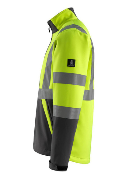  Mascot® Safe Light Kiama Softshell jacket, Hi Vis Yellow/Dark Anthracite (AS) 