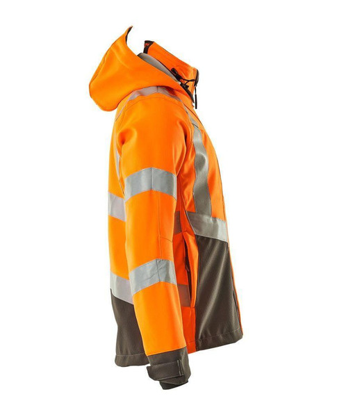  Mascot® Safe Supreme Blackpool Softshell jacket Hi Vis Orange/Dark Anthracite (AS) 