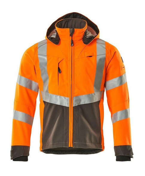 Mascot® Safe Supreme Blackpool Softshell jacket Hi Vis Orange/Dark Anthracite (AS) 