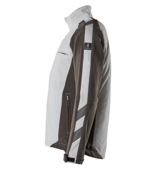  Mascot® Dresden Softshell Jackets, white/ black (AS) 