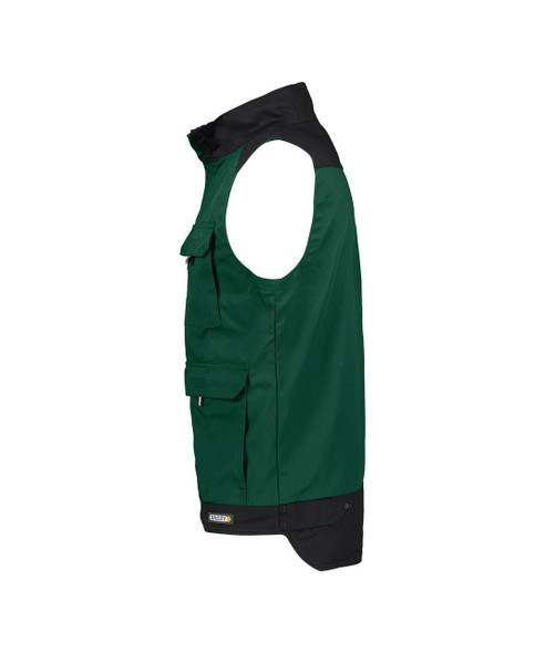  DASSY Faro 350077 Two-Tone Sleeveless Work Jacket Green/Black (AS) 