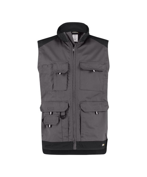  DASSY Faro 350077 Two-Tone Sleeveless Work Jacket Grey/Black (AS) 