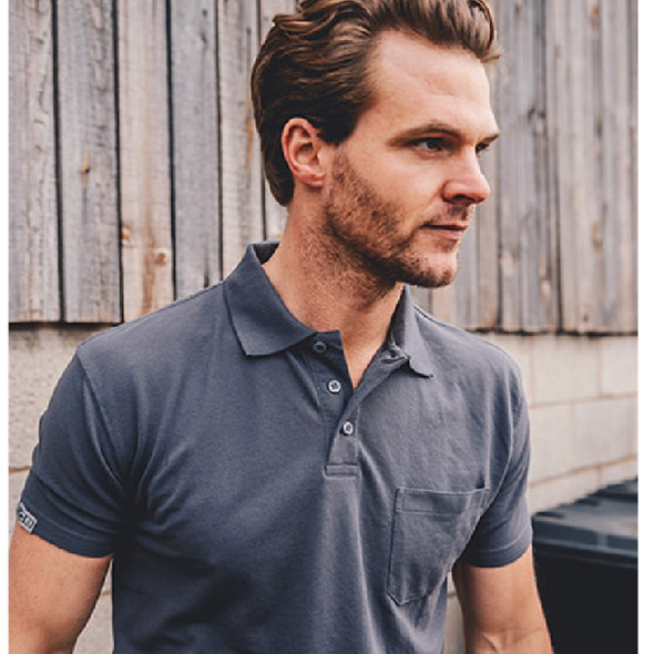 JCB Workwear Essential Polo, Grey JCB Workwear Essential Polo, Grey
