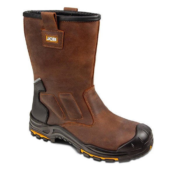  JCB Workwear Denstone Rigger Boot, Brown 