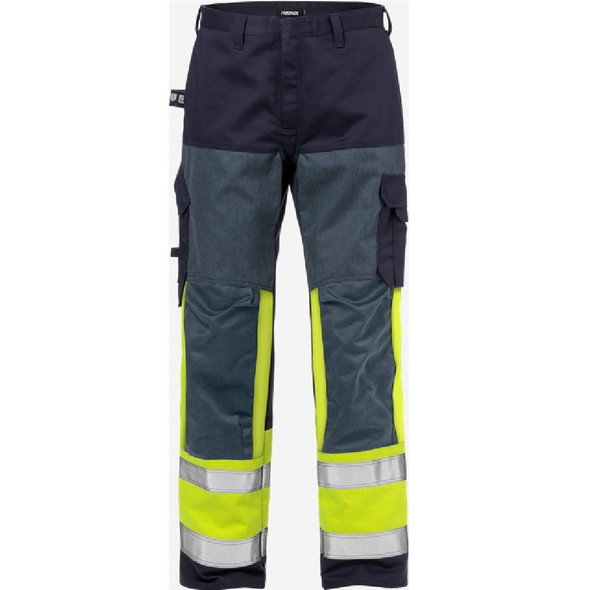 Fristads Flame High Vis Trousers Class 1 2587 FLAM
