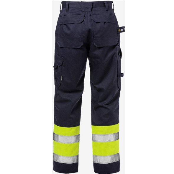 Fristads Flame High Vis Trousers Class 1 2587 FLAM