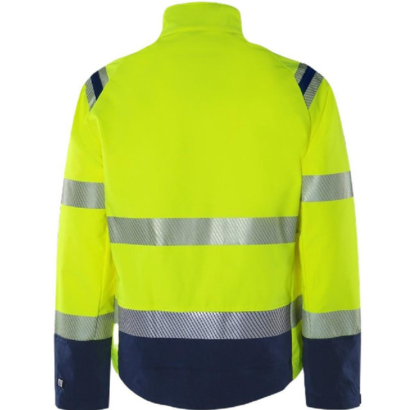  Fristads High Vis Green Stretch Jacket Class 3 4647 GSTP 