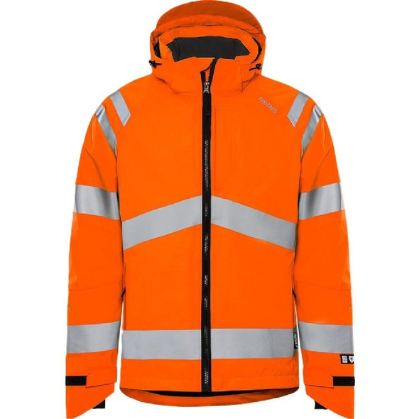  Fristads High Vis Stretch Shell Jacket Class 3 4680 GLPS 