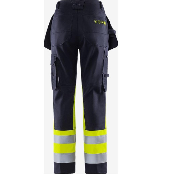  Fristads Flamestat High Vis Craftsman Stretch Trousers Woman Class 1 2171 ATHF 